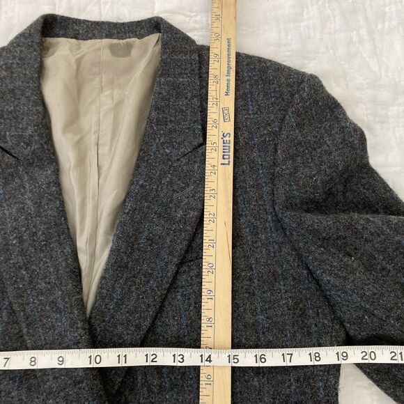 Vintage Roger Pauze Wool Double Breasted Sport Coat Blazer Mens Small - Picture 7 of 8